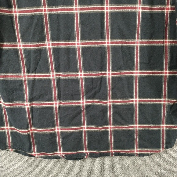 Wrangler Originals Men's Button-Up Flannel Shirt Multi Large Long Sleeve Check - Picture 7 of 12